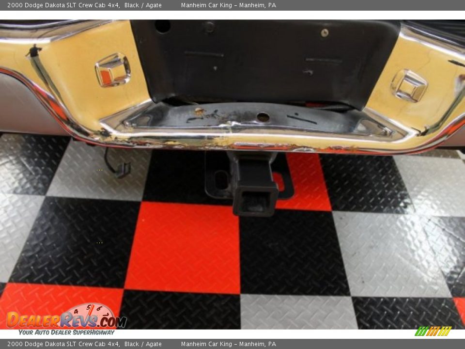 2000 Dodge Dakota SLT Crew Cab 4x4 Black / Agate Photo #21
