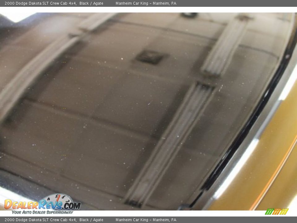2000 Dodge Dakota SLT Crew Cab 4x4 Black / Agate Photo #27