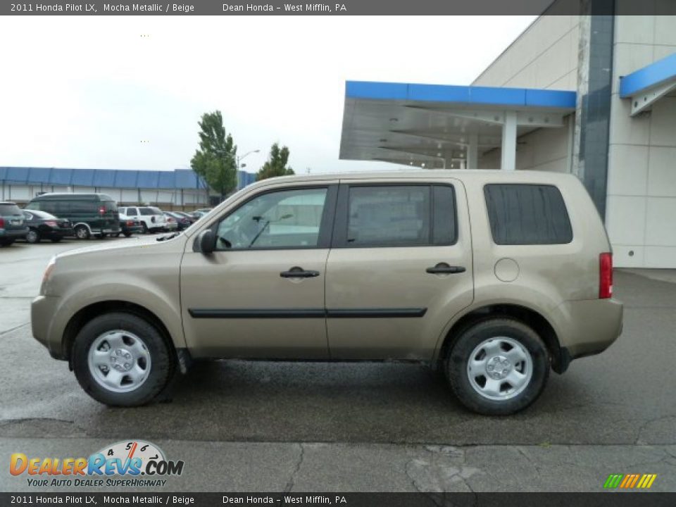 2011 Honda pilot mocha metallic #3