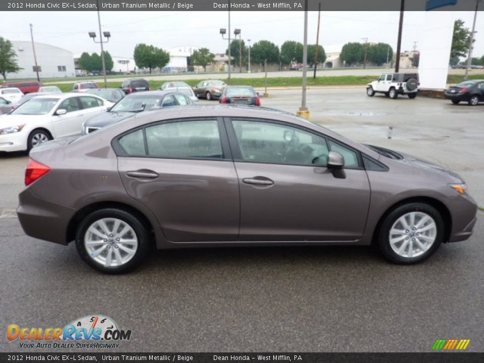 2012 Honda civic urban titanium metallic #1