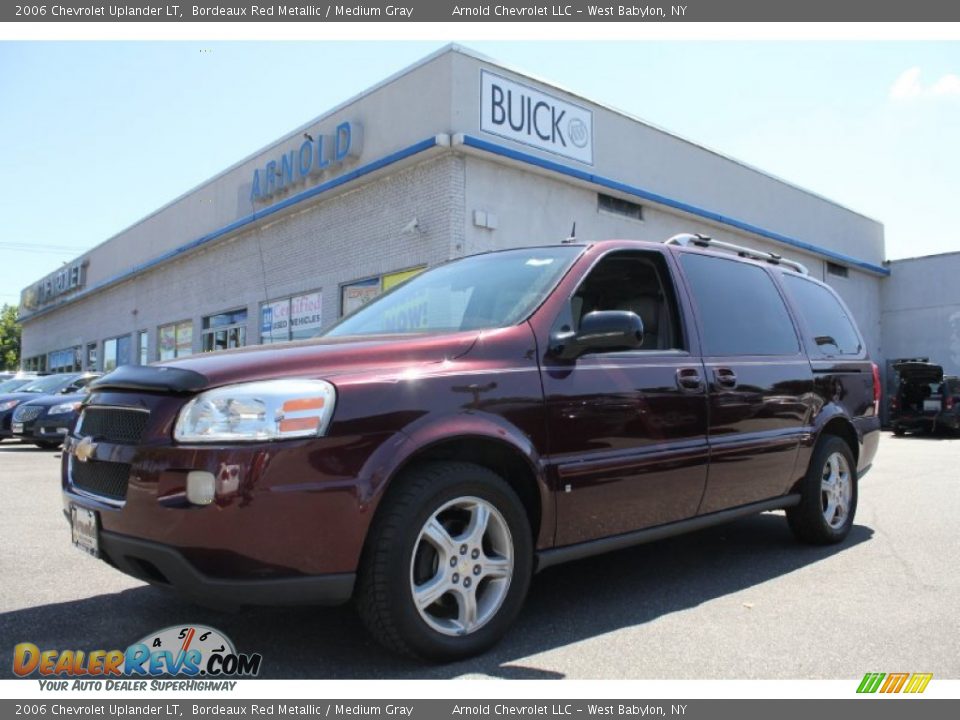 2006 Chevrolet Uplander LT Bordeaux Red Metallic / Medium Gray Photo #1