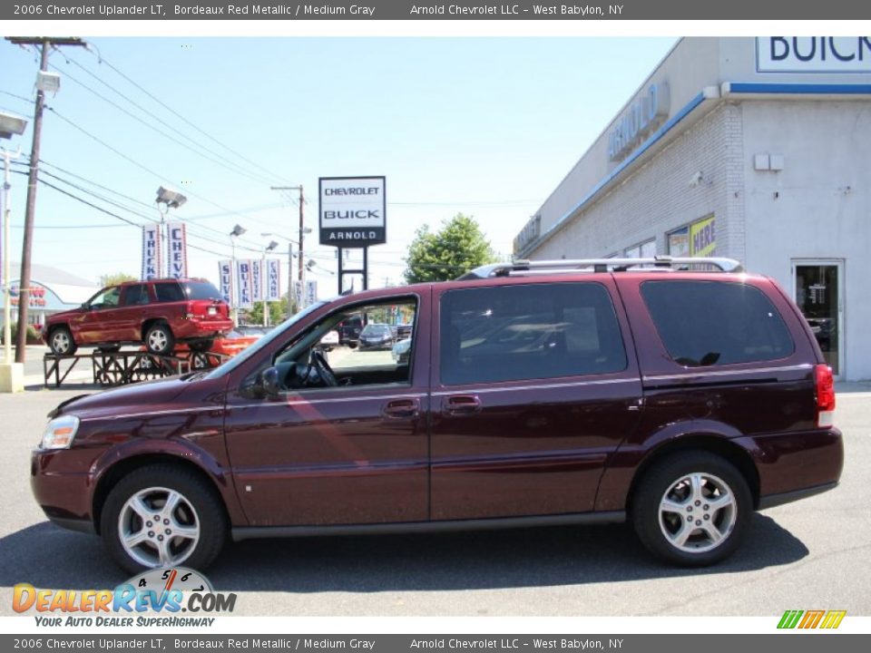 2006 Chevrolet Uplander LT Bordeaux Red Metallic / Medium Gray Photo #4