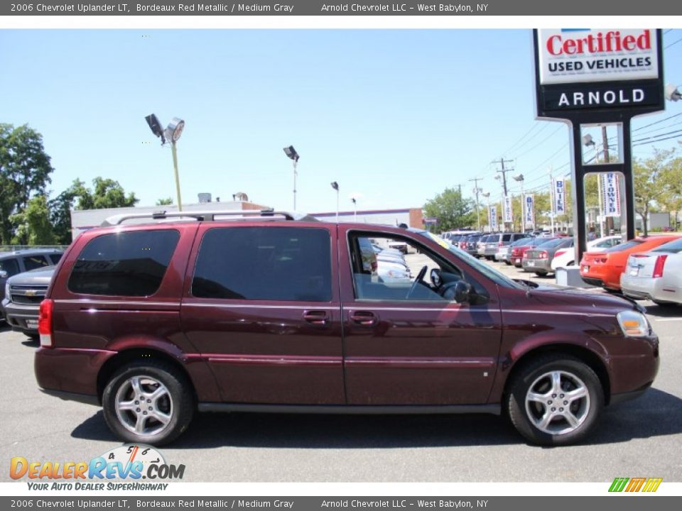 2006 Chevrolet Uplander LT Bordeaux Red Metallic / Medium Gray Photo #7