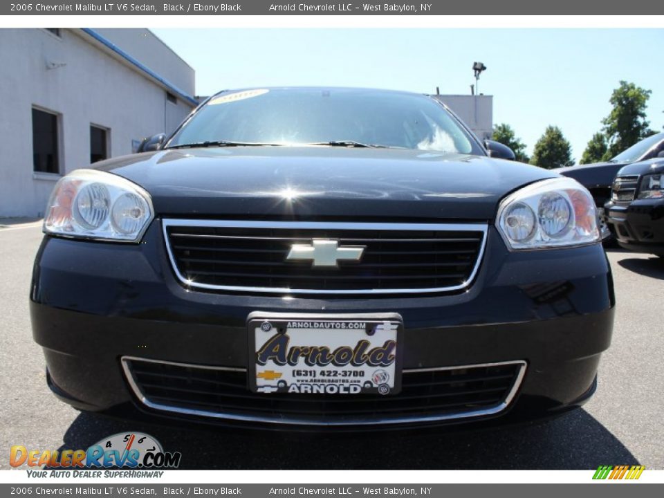 2006 Chevrolet Malibu LT V6 Sedan Black / Ebony Black Photo #2