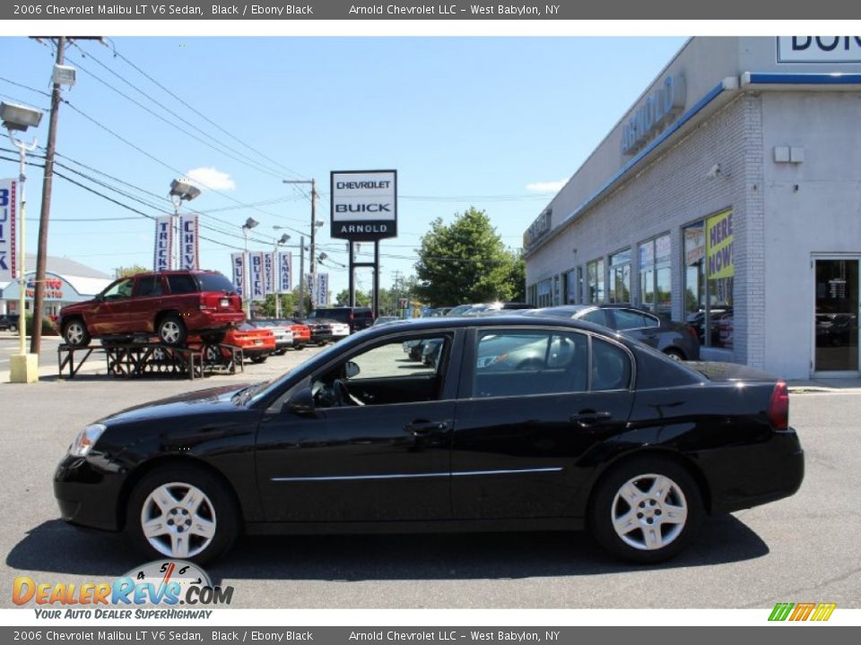 2006 Chevrolet Malibu LT V6 Sedan Black / Ebony Black Photo #3
