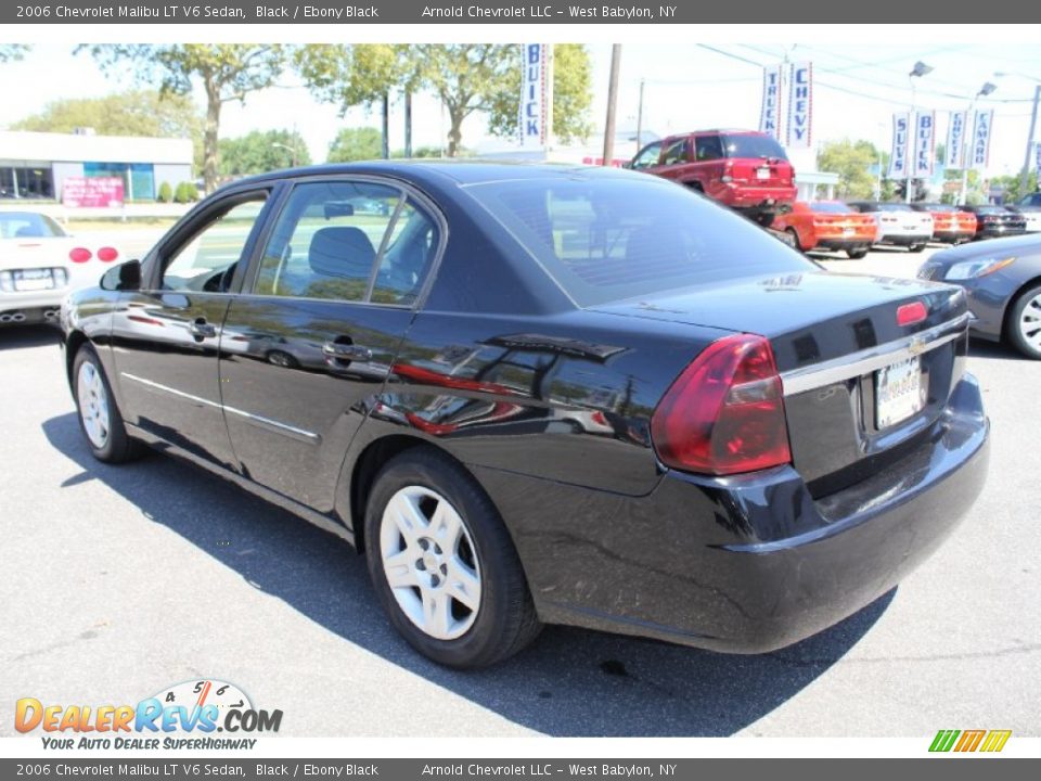 2006 Chevrolet Malibu LT V6 Sedan Black / Ebony Black Photo #4