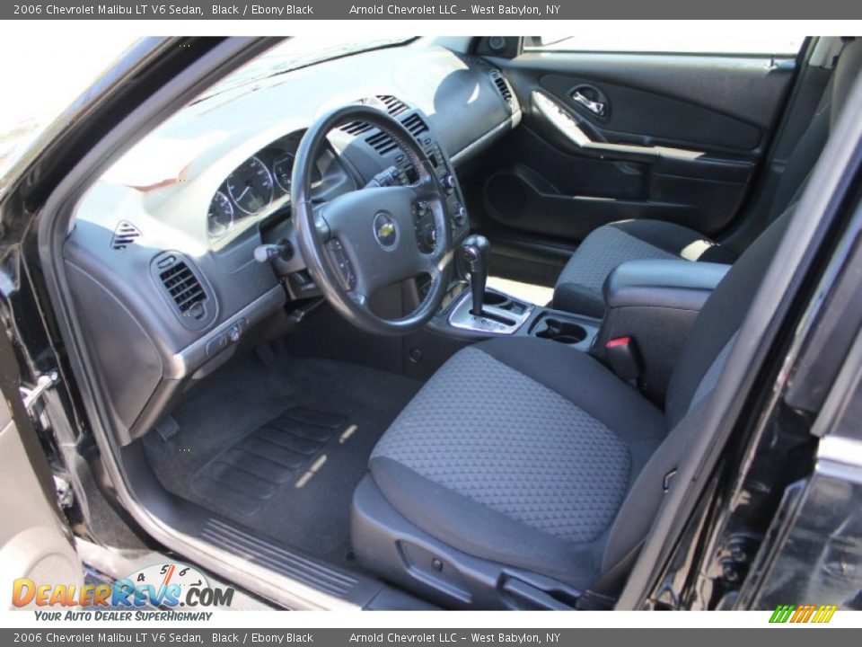 2006 Chevrolet Malibu LT V6 Sedan Black / Ebony Black Photo #11
