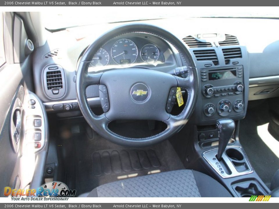 2006 Chevrolet Malibu LT V6 Sedan Black / Ebony Black Photo #12