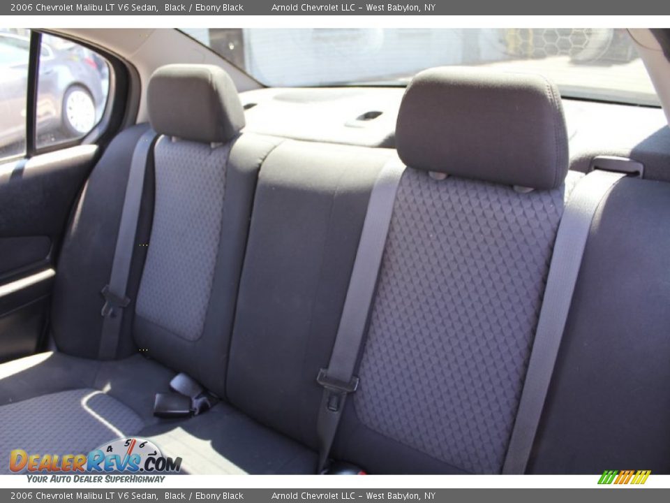 2006 Chevrolet Malibu LT V6 Sedan Black / Ebony Black Photo #15