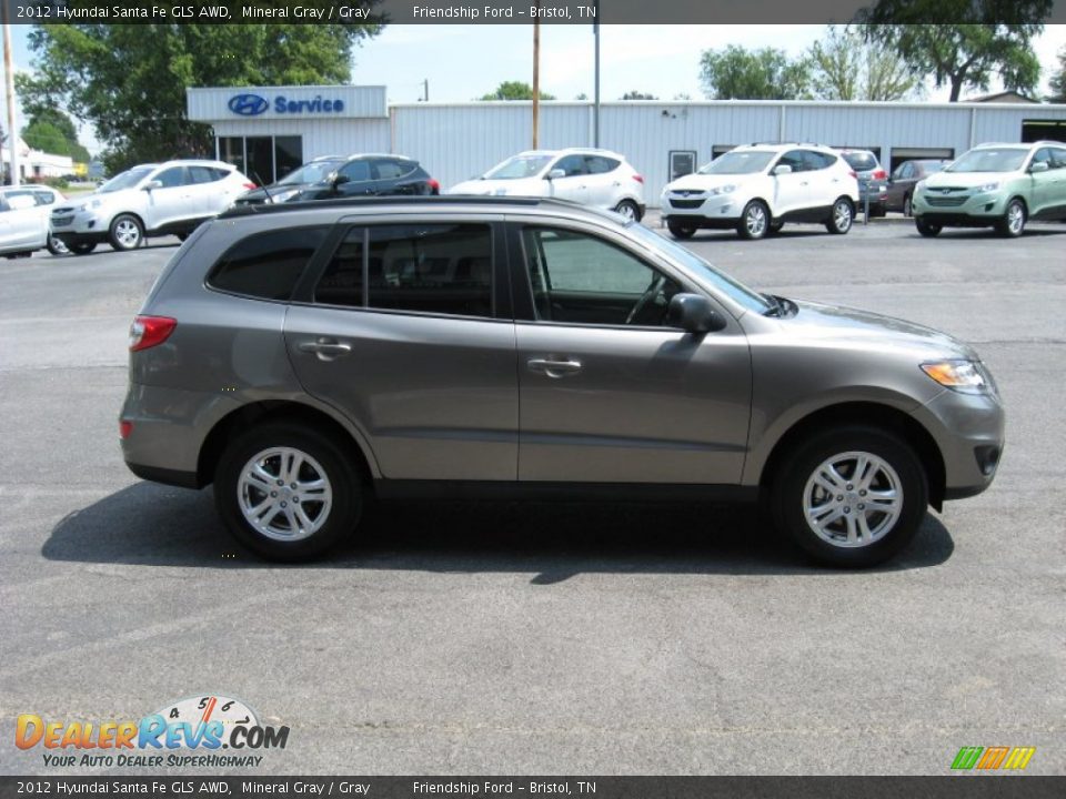 2012 Hyundai Santa Fe GLS AWD Mineral Gray / Gray Photo #5