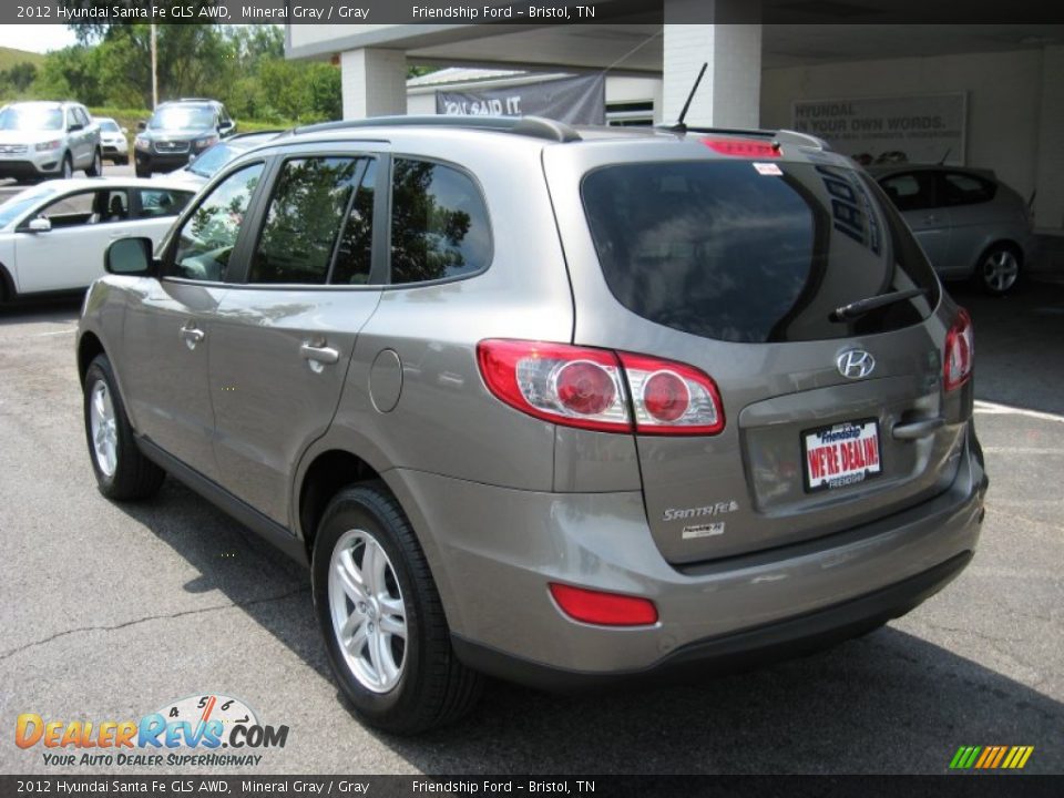 2012 Hyundai Santa Fe GLS AWD Mineral Gray / Gray Photo #8