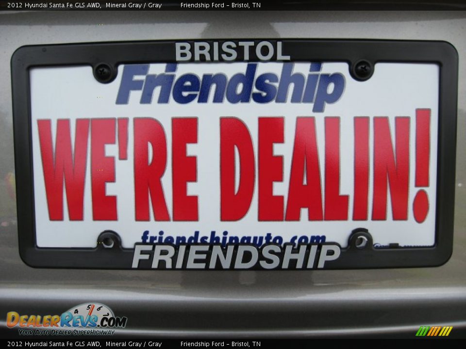 2012 Hyundai Santa Fe GLS AWD Mineral Gray / Gray Photo #12