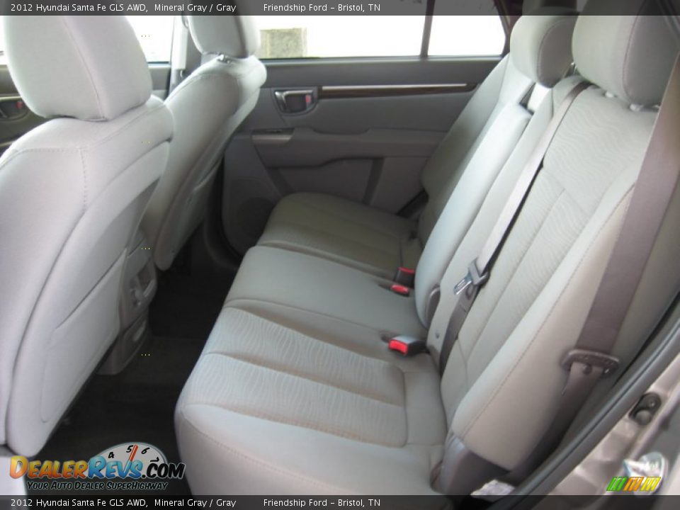 Gray Interior - 2012 Hyundai Santa Fe GLS AWD Photo #16
