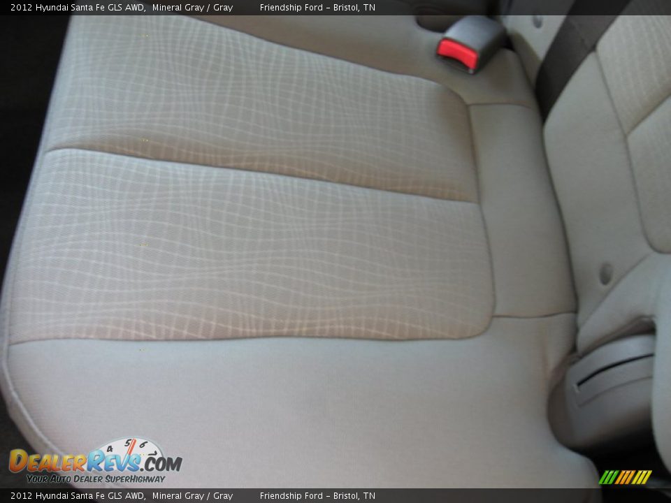 2012 Hyundai Santa Fe GLS AWD Mineral Gray / Gray Photo #17