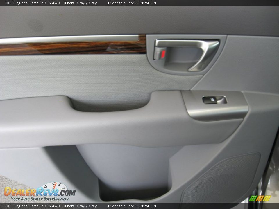 Door Panel of 2012 Hyundai Santa Fe GLS AWD Photo #18