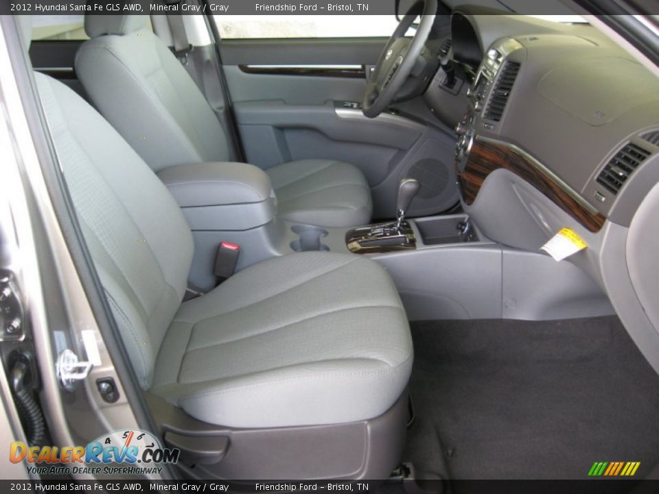 Gray Interior - 2012 Hyundai Santa Fe GLS AWD Photo #19