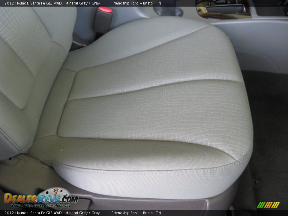 Gray Interior - 2012 Hyundai Santa Fe GLS AWD Photo #20