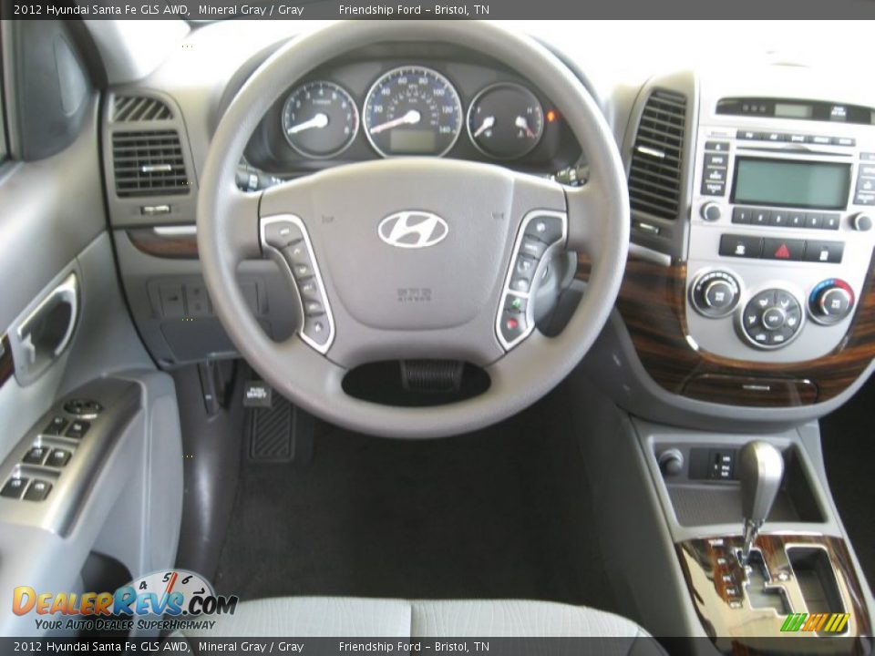 Dashboard of 2012 Hyundai Santa Fe GLS AWD Photo #22
