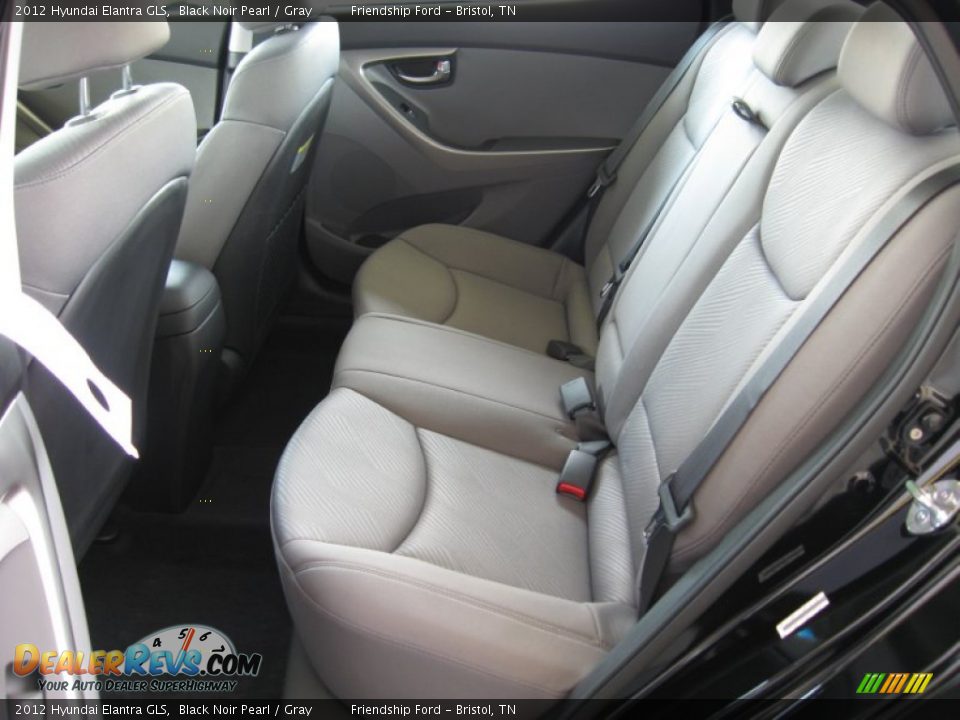 Gray Interior - 2012 Hyundai Elantra GLS Photo #16