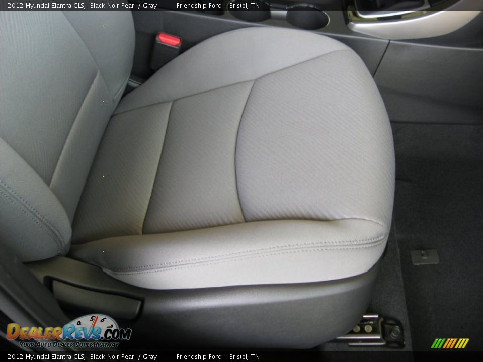 Gray Interior - 2012 Hyundai Elantra GLS Photo #20