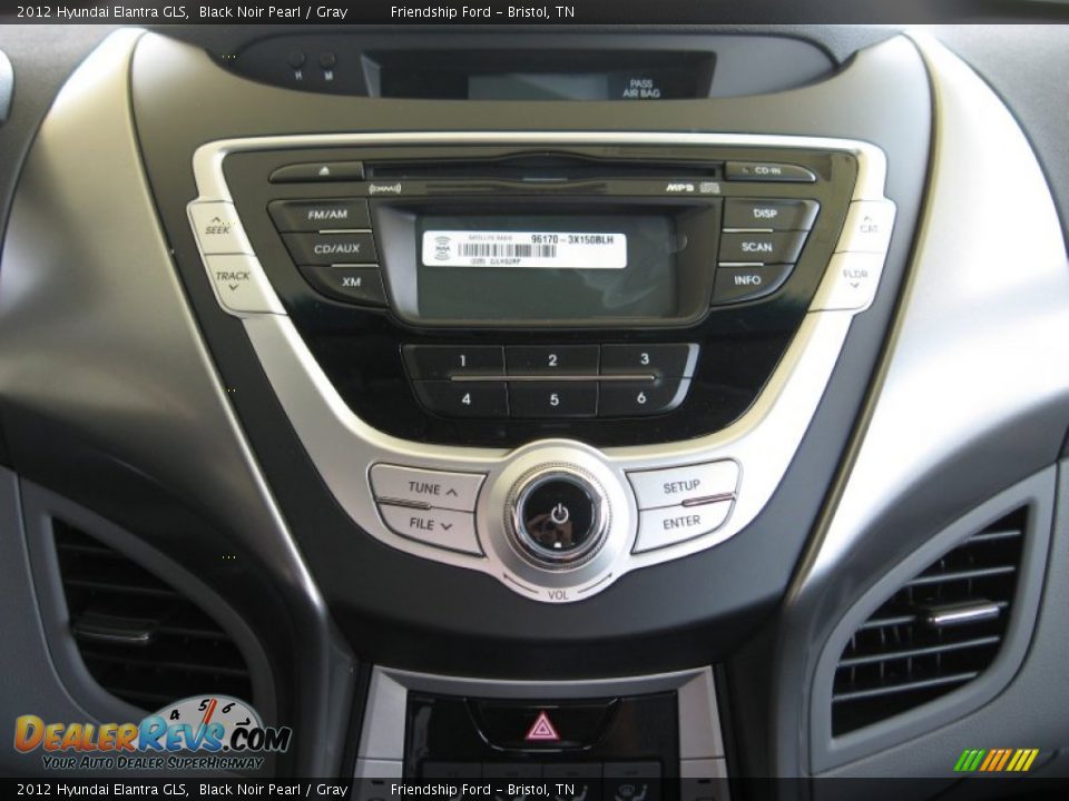 Audio System of 2012 Hyundai Elantra GLS Photo #24