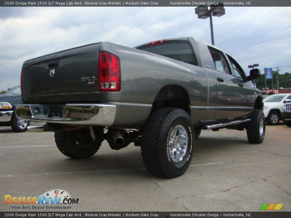 2006 Dodge Ram 1500 SLT Mega Cab 4x4 Mineral Gray Metallic / Medium Slate Gray Photo #3
