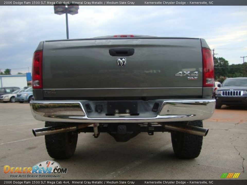 2006 Dodge Ram 1500 SLT Mega Cab 4x4 Mineral Gray Metallic / Medium Slate Gray Photo #4