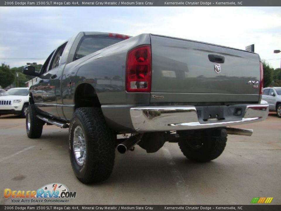 2006 Dodge Ram 1500 SLT Mega Cab 4x4 Mineral Gray Metallic / Medium Slate Gray Photo #5