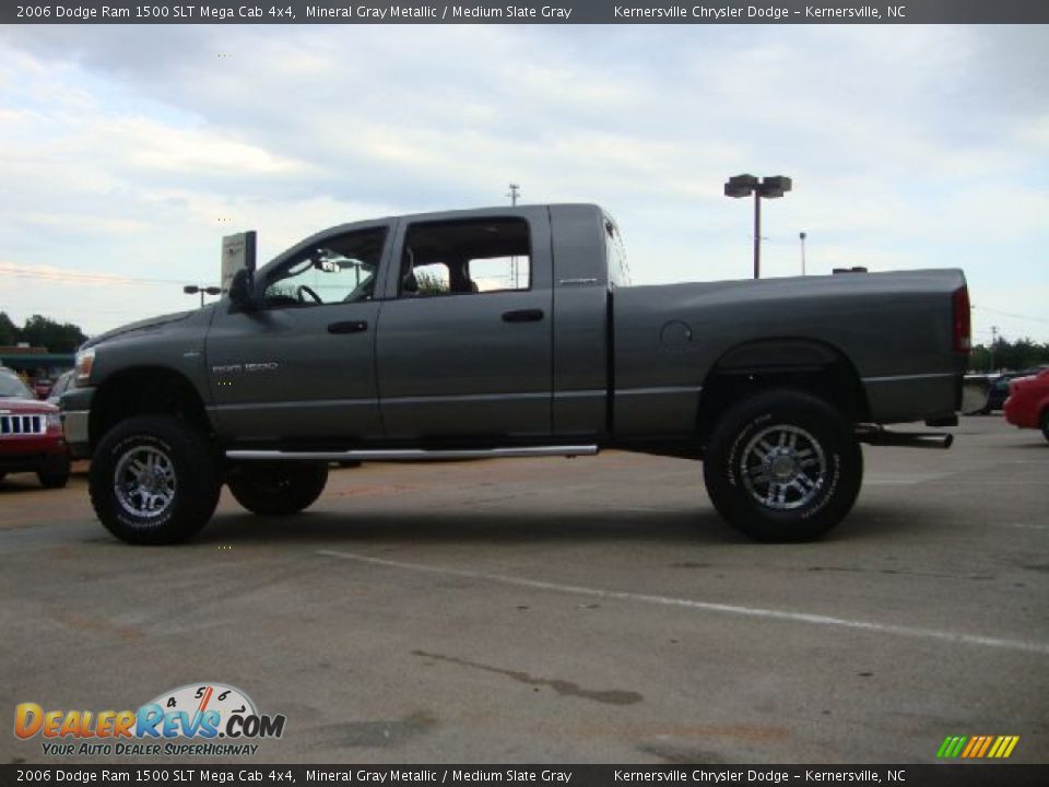 2006 Dodge Ram 1500 SLT Mega Cab 4x4 Mineral Gray Metallic / Medium Slate Gray Photo #6