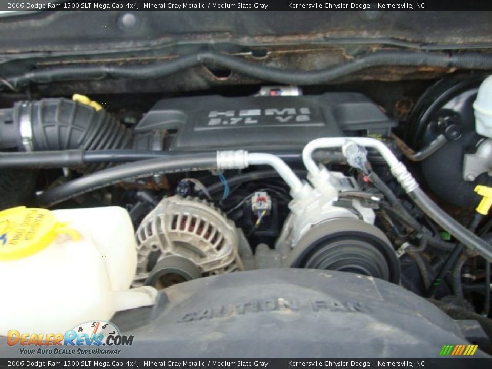 2006 Dodge Ram 1500 SLT Mega Cab 4x4 Mineral Gray Metallic / Medium Slate Gray Photo #32
