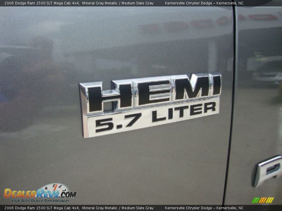 2006 Dodge Ram 1500 SLT Mega Cab 4x4 Mineral Gray Metallic / Medium Slate Gray Photo #34