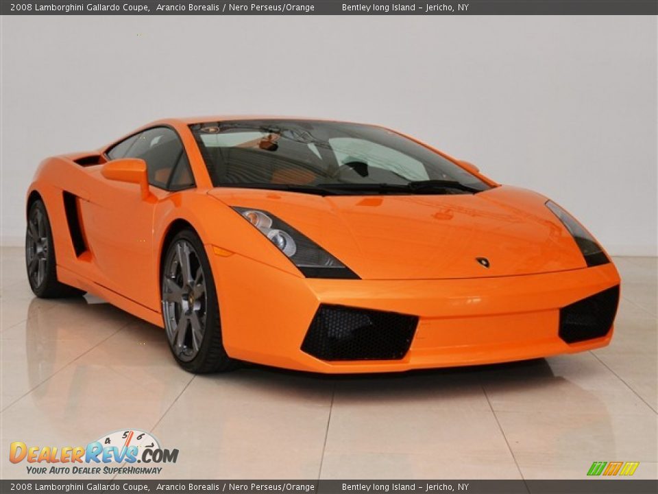 Arancio Borealis 2008 Lamborghini Gallardo Coupe Photo #4