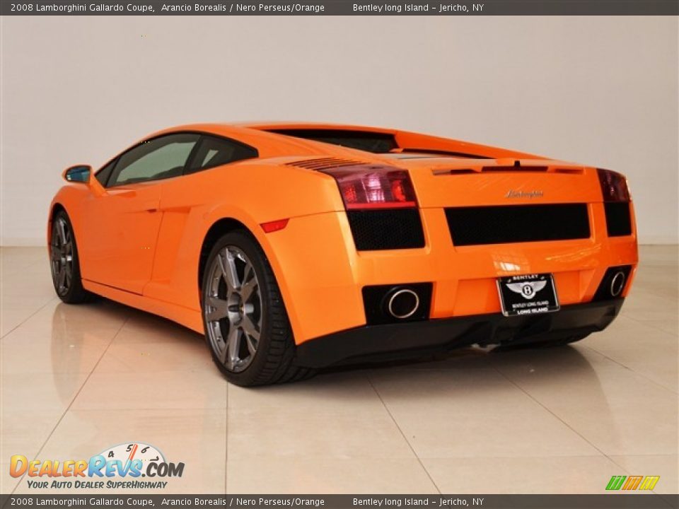 Arancio Borealis 2008 Lamborghini Gallardo Coupe Photo #5