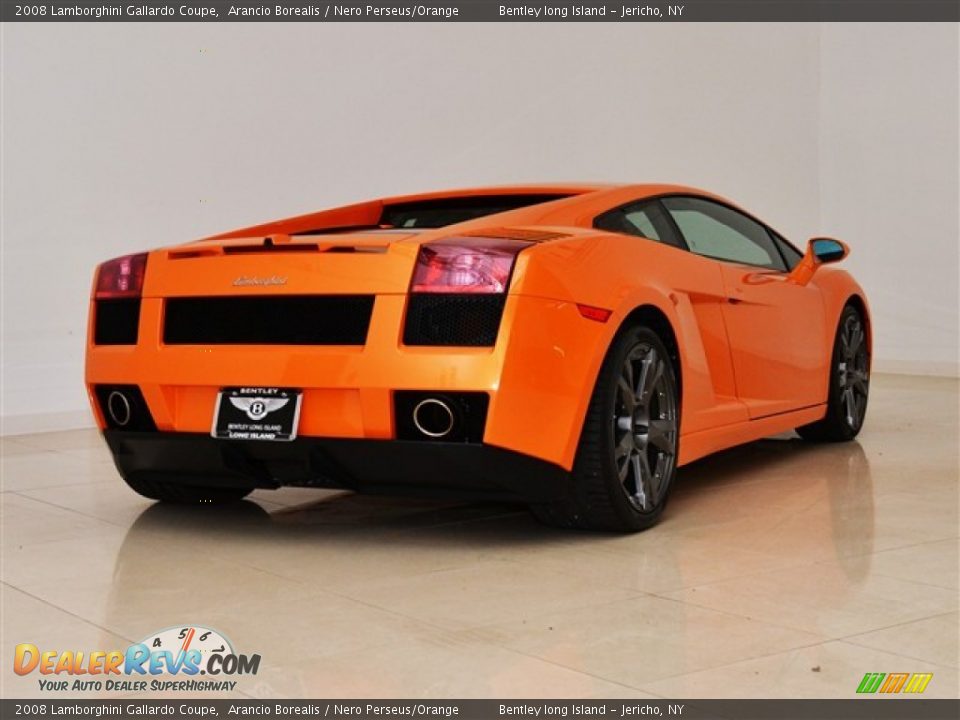 Arancio Borealis 2008 Lamborghini Gallardo Coupe Photo #7