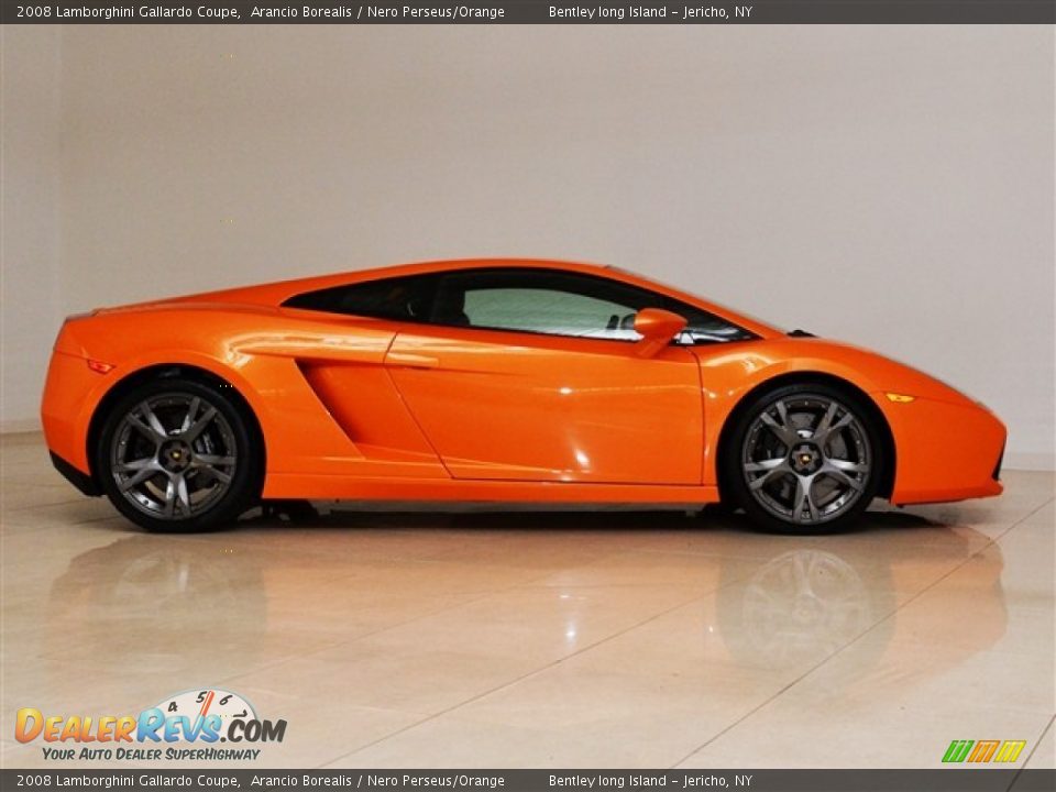 Arancio Borealis 2008 Lamborghini Gallardo Coupe Photo #8