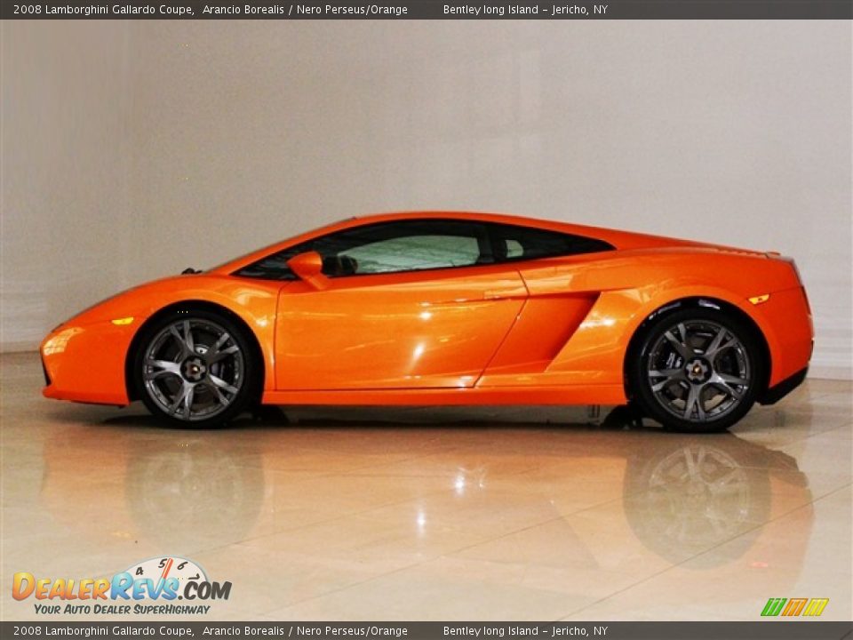Arancio Borealis 2008 Lamborghini Gallardo Coupe Photo #9