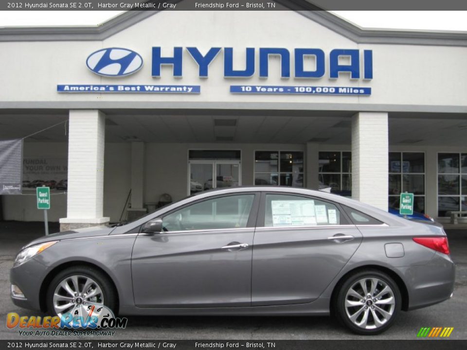 2012 Hyundai Sonata SE 2.0T Harbor Gray Metallic / Gray Photo #1