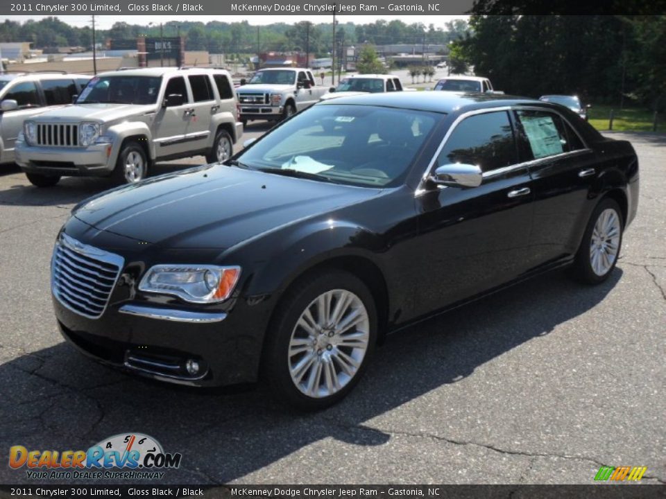 2011 Chrysler 300 Limited Gloss Black / Black Photo #1