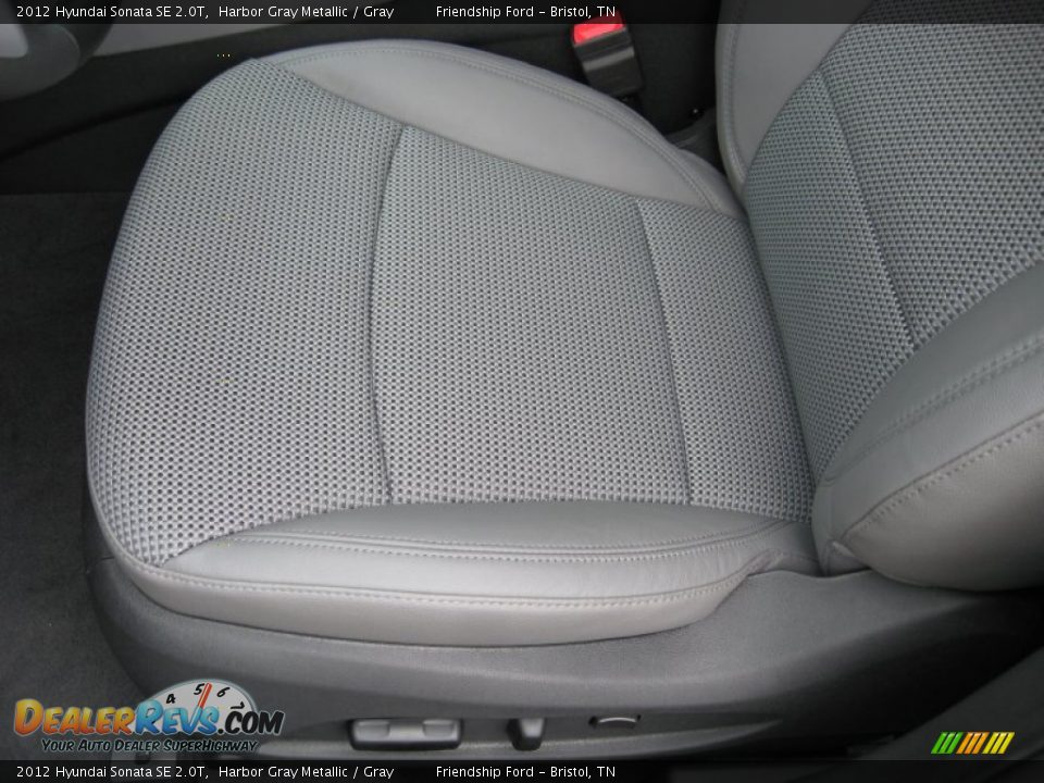 Gray Interior - 2012 Hyundai Sonata SE 2.0T Photo #14