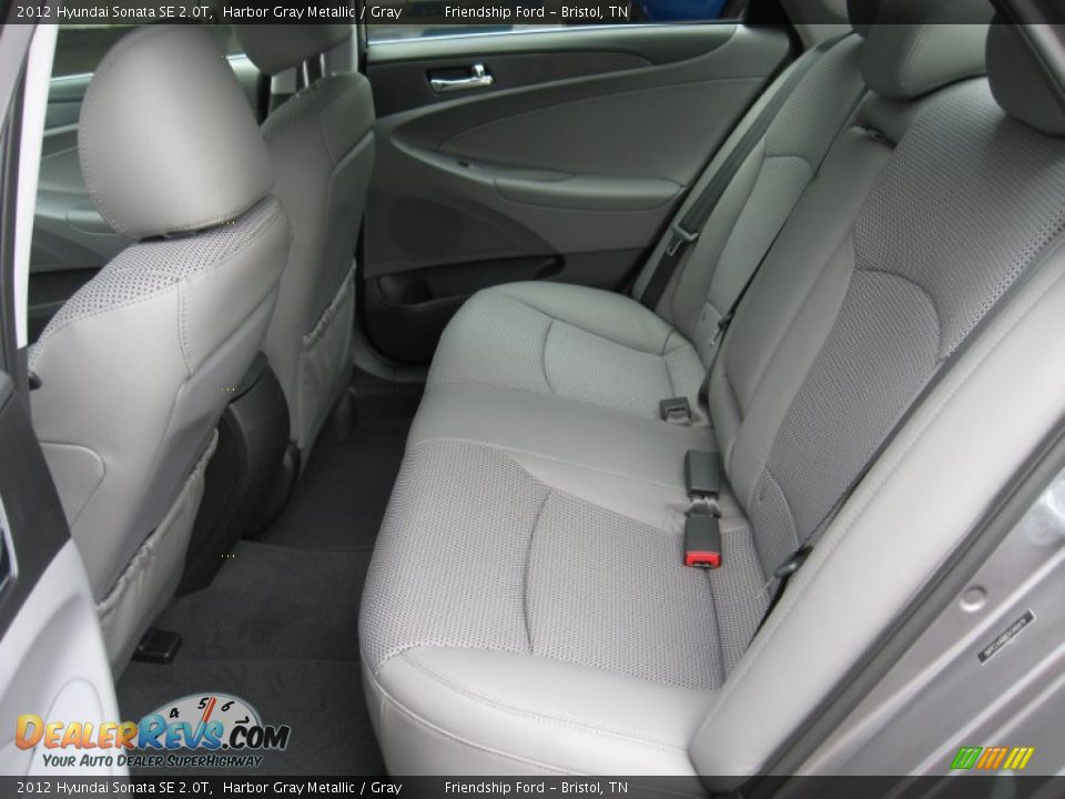 Gray Interior - 2012 Hyundai Sonata SE 2.0T Photo #16