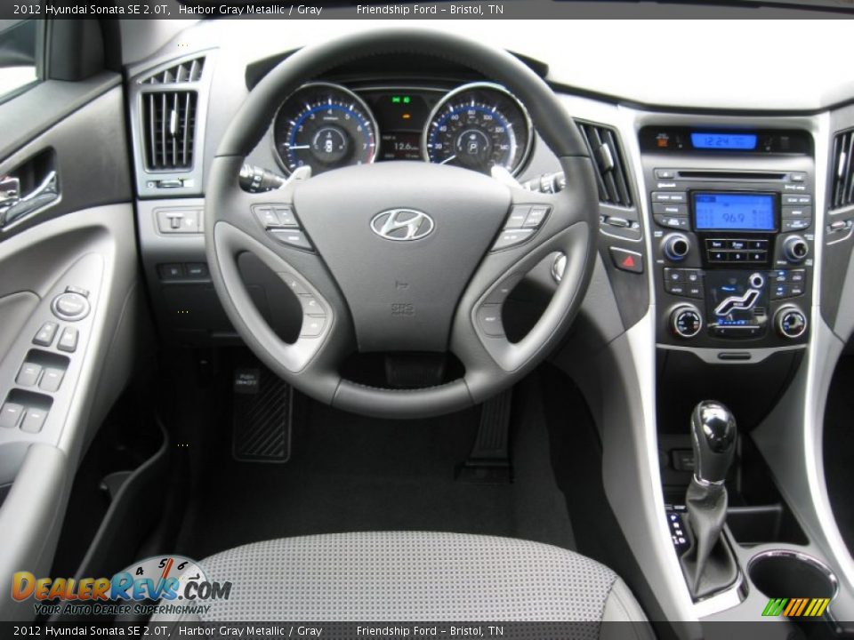 Dashboard of 2012 Hyundai Sonata SE 2.0T Photo #22