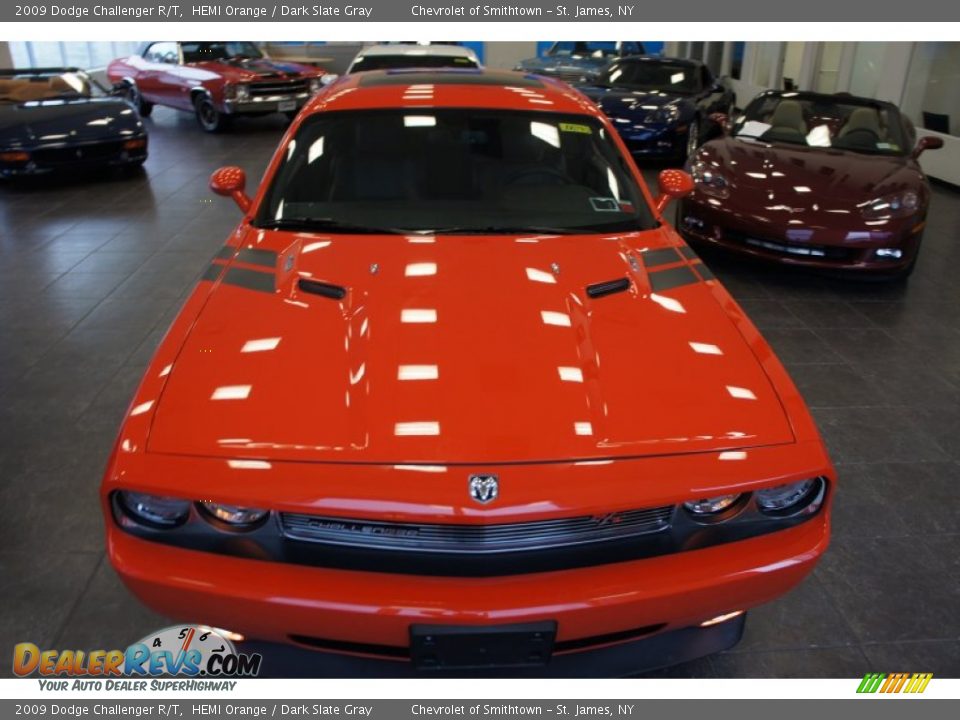 2009 Dodge Challenger R/T HEMI Orange / Dark Slate Gray Photo #3