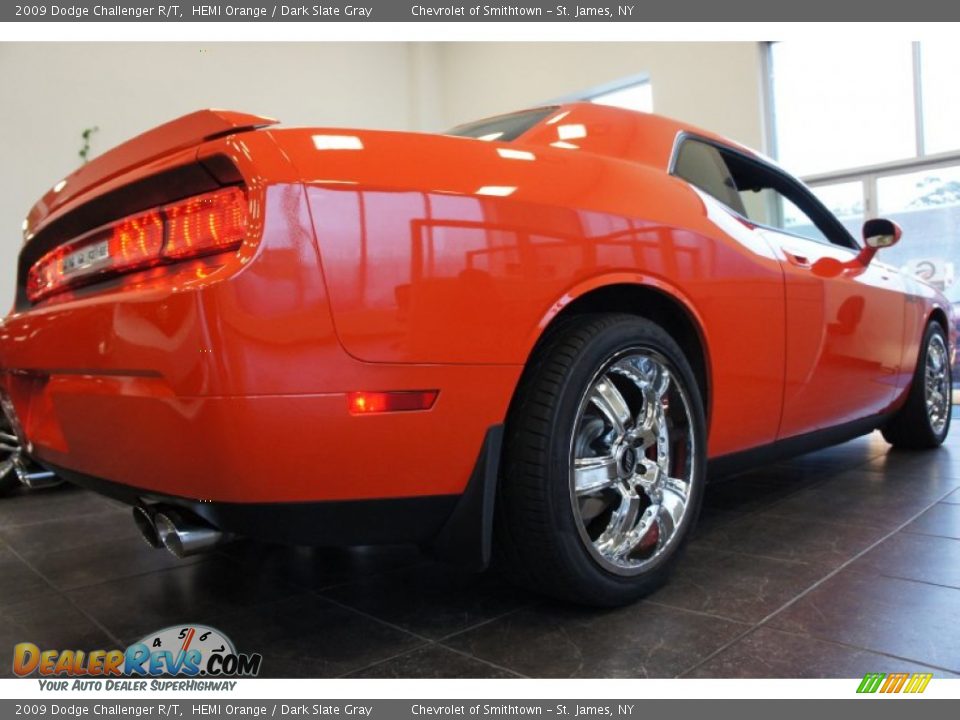 2009 Dodge Challenger R/T HEMI Orange / Dark Slate Gray Photo #6