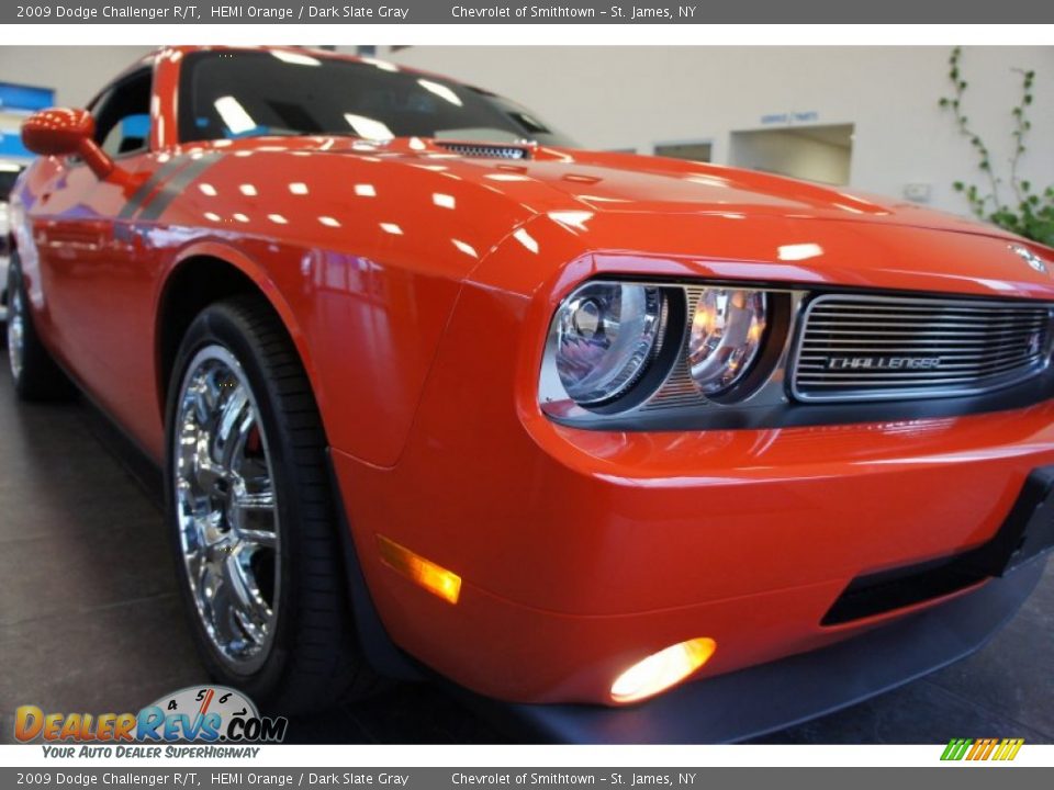 2009 Dodge Challenger R/T HEMI Orange / Dark Slate Gray Photo #12