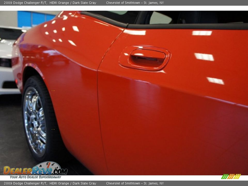 2009 Dodge Challenger R/T HEMI Orange / Dark Slate Gray Photo #14