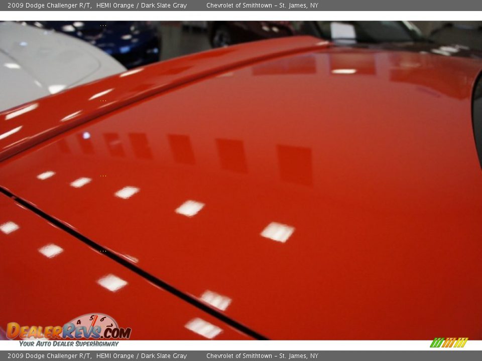 2009 Dodge Challenger R/T HEMI Orange / Dark Slate Gray Photo #15
