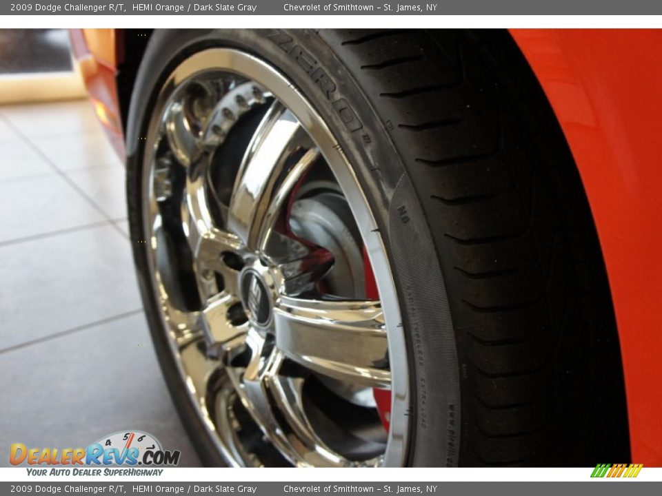 2009 Dodge Challenger R/T HEMI Orange / Dark Slate Gray Photo #25
