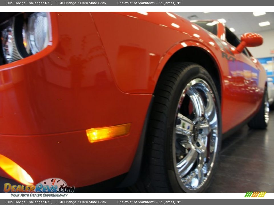 2009 Dodge Challenger R/T HEMI Orange / Dark Slate Gray Photo #27
