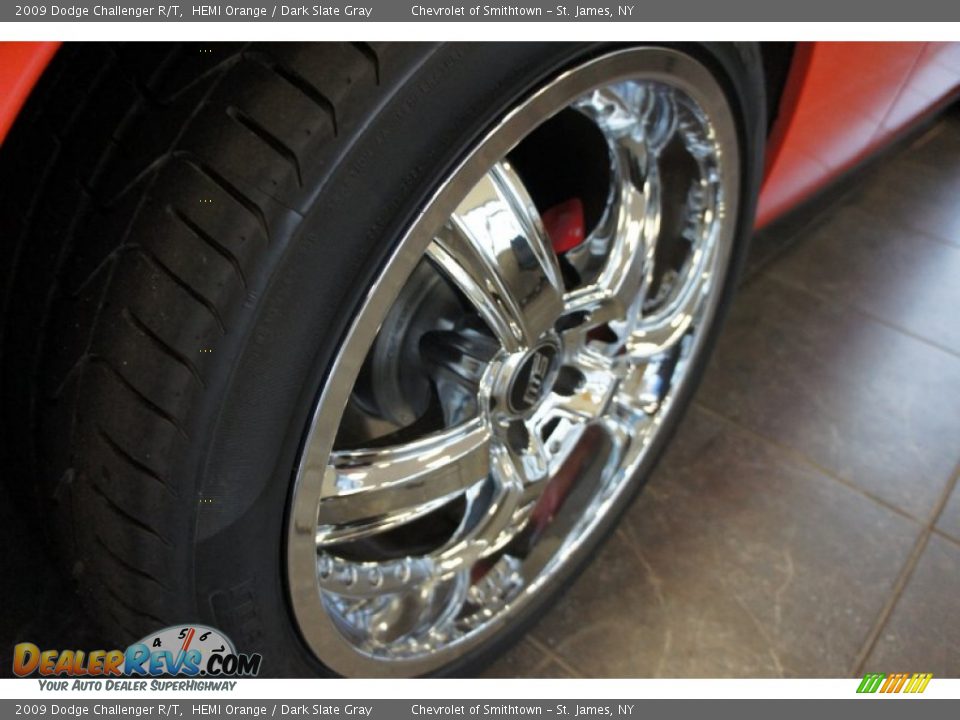 2009 Dodge Challenger R/T HEMI Orange / Dark Slate Gray Photo #35