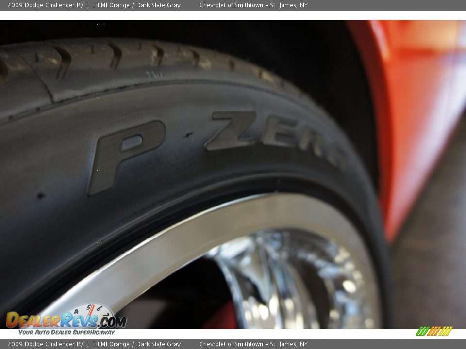 2009 Dodge Challenger R/T HEMI Orange / Dark Slate Gray Photo #36